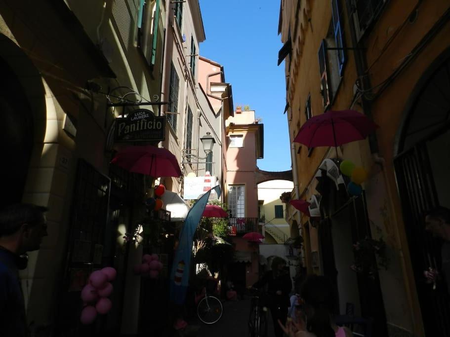 Sea View, In The Old Town Santo Stefano Al Mare Appartement Buitenkant foto